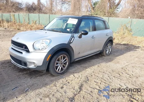 2016 Mini Cooper S Countryman из США, поврежденный, VIN WMWZC5C59GWU03319